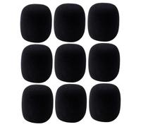 Baluue 9 pièces Protection Microphone Ktv Mousse EVA Antibruit et Anti-vent Housses pour Microphones Standard Du Bruit et Ventilation
