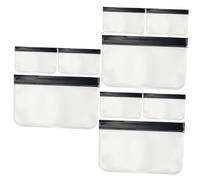 Baluue 9pièces à Maquillage Peva Trousse De Toilette Étanche pour Voyage Et Rangement De Cosmétiques Mini Et