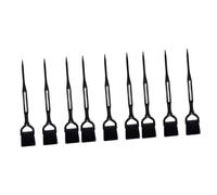 Baluue 9pièces Pinceaux De Huile Pour Cheveux Applicateurs De Et Brosse De Coiffure Couleur Aléatoire Pour Usage Domestique Ou Salon