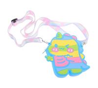 Baluue À Bandoulière Silicone pour Garçon Fille Porte- Dinosaure Mignon pour Et De Crossbody Portable Fanny Pack pour Garçon Fille
