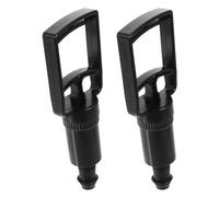 Baluue Accessoire de Pompe à Ventouses sous Vide en Abs Noir, Effet de Cupping Amélioré, Remplaçable, pour Passionnés de Cupping, Outil Moderne et Stylé pour Thérapie par Ventouses