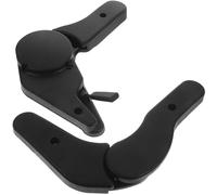 Baluue Accessoire Réglable pour Siège de Course Noir, Ajusteur d'angle de Dossier Pivotant à 180 Degrés en Métal et Abs, Léger et Pratique pour Chaise de Jeu