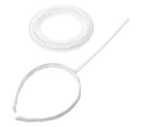 Baluue Accessoires Cupidon Bandeau Halo Ange pour Cosplay Diadème Ange pour Saint-valentin Blanc