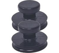 Baluue Accessoires Ventouses 2pcs pour Bol de Contemplation Poids Supporté 1-20kg Poignée de Levage Adaptés pour Usage Quotidien