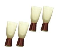 Baluue Anches Suona Naturelles 4 Pièces Grosse Taille Accessoires Instrument à Vent Anches d'Introduction pour Suona Réglables pour Performance Sonore Optimale Usage Professionnel