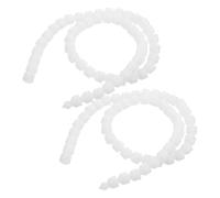 Baluue Armature en Plastique Articulée 50 CM Rotules Flexibles Kit 2 Pièces pour Fabrication de Poupées Squelettes Silencieux pour Peluches Connecteurs Ajustables pour Jouets DIY