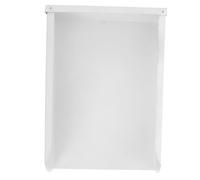 Baluue Bac de Drainage Aluminium pour Descente de Gouttière Extensible Plateau Anti-éclaboussures pour Protection des Murs Résistant Corrosion