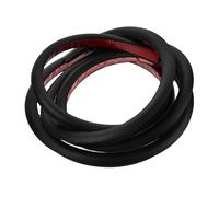 Baluue Bande Gouttière Autocollante Silicone Noir pour Camping-car Extension Drainage Anti-infiltration et Ajustable pour Protection Extérieure Rv