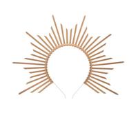 Baluue Bandeau Soleil à Pointes Pour Costume Halloween Coiffe Soleil De Déesse Accessoire Photo Pour Festival Et Mariage