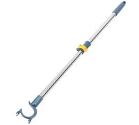 Baluue Barre de Penderie Extensible en Métal Système Verrouillable Tringle Réglable pour Étendre Vêtements Placard