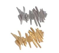 Baluue Barrettes à Cheveux Mate Lot de 2 Épingles Chic pour Queue de Cheval Accessoires Femmes Élégants Design Unique pour Filles Utilisation Quotidienne