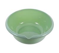 Baluue Bassine Plastique Épaisse avec Bec Verseur Capacité Importante pour Lavage Visage Bain Usage Domestique Cuve Salle de Bain Multifonctionnelle