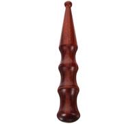 Baluue Bâton de Massage en Bois Face Pointer Visage, Outil D'acupression Sûr à Surface Lisse, pour Massage à Domicile des Utilisateurs D'ordinateur et Sportifs