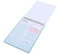 Baluue Bloc-notes Quotidien Calendrier de Dates, Papier, Vert, pour Gestion Planification Académique, Aide à Mémoriser les Tâches, Style Simple