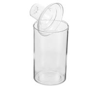 Baluue Boîte de Rangement Empilable pour Bouteille de Vin Protection Antichoc et Anti-poussière Boîte de Conservation Plastique Polyvalente pour Vin et Petits Objets pour Salon