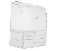 Baluue Boîte De Rangement En Acrylique Épais Pour Cosmétiques Étui À Rouge À Lèvres Tendance Et Raffinée Moulage