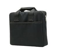 Baluue Boîte de Rangement Rigide Étanche pour Effets Guitare Organisateur Compact Tissu Oxford Résistant Aux Chocs Protection les Chutes Poussière Sac de Transport Multi-usages Noir