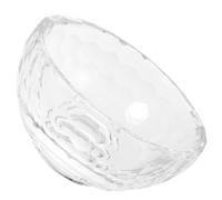 Baluue Bol en Verre Transparent 8 Cm pour Masque Facial et Huiles Essentielles Bol Mélangeur Spa Accessoire Soins Visage Maison et Institut Usage Professionnel et Personnel