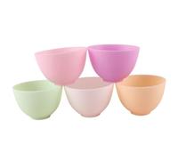 Baluue Bol Silicone Anti-chute et Inodore pour Usage Domestique Bol pour Cuisine et Préparation de Masques Faciaux Grand Modèle