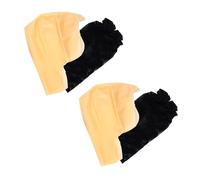 Baluue Bonnet de Chauve Réaliste en Latex pour Accessoires de Costume de Moine Et de Nonne Squelette