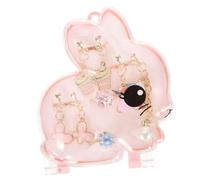 Baluue Boucles D'oreilles à Clip pour Garçon et Filles Fille, Taille Unique, Légères et Adorables, sans Perçage, Décorations Oreille Ice Cream Petit Poney, Ensemble, Présent