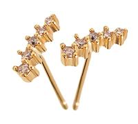 Baluue Boucles Oreilles Fines pour Femmes Clous Décoratifs Légers et Élégants Petits Bijoux Oreille Raffinés pour Style Charmant et Confortable