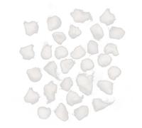 Baluue Boules de Coton Blanches pour Vernis Semi-permanent, Coton Absorbant 300pcs, Surface Confortable sans Résidus pour Démaquillage et Nettoyage des Ongles