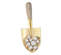 Baluue Broche Strassée Fantaisie en Alliage pour Femmes, Épingle Décorative Élégante, Accessoire Mode Polyvalent pour Tenues Quotidiennes et Occasions Spéciales, Présent Bijoux