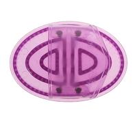 Baluue Brosse Massage Ventre Plat en Silicone Poignée Ergonomique pour Massage Corporel Multiple, pour Jambes et Dos à Domicile Salon