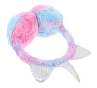 Baluue Cache-Oreilles Licorne en Peluche Violette Coupe-Vent et Chaud Taille Unique pour Fille Accessoires D’Hiver Doux et Confortables Protège-Oreilles pour Activités Extérieures et