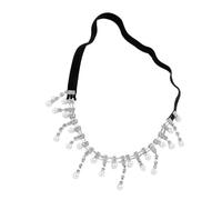 Baluue Chaîne de Jambe Ajustable pour Femmes Accessoire Corps Décoratif avec Cristaux et Perles Bijou de Cuisse Polyvalent et Confortable Design Élégant et Extensible pour Toutes