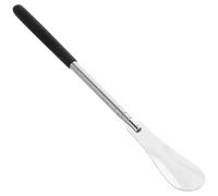 Baluue Chausse-pied Facile à Utiliser et Portable en Acier Inoxydable Design Ergonomique Télescopique Manche Réglable 31-65 Cm pour Seniors et Femmes Enceintes