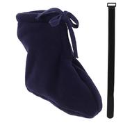 Baluue Chaussette de Plâtre Chaude Antitranspiration pour Protection des Orteils Fracturés Taille M Tissu Doux Isolant Blanc Couvre-Plâtre Unisexe pour Soins du Pied et Maintien