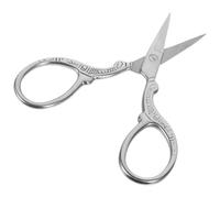 Baluue Ciseaux à Broder en Acier Inoxydable Mini Ciseaux Vintage à Lame Pointue pour Couture et Loisirs Créatifs Outil Précis pour Tissu et Broderie
