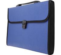 Baluue Classeur Extensible Accordéon PP Imperméable avec Compartiments Organiseur Portable pour Documents Professionnels avec Poignée et Fermeture Sécurisée