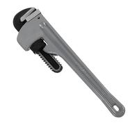 Baluue Clé à Molette Réglable 25 CM en Alliage d'Aluminium et Acier Chrome-Vanadium Outil de Plomberie Robuste pour Tuyaux Pince à Tuyau Droite 10 Pouces Outil de Réglage d'Arroseur