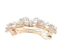 Baluue Clip à Cheveux Rhinestones Pour Femmes Grand Accessoire Élégant Avec Nœud Pour Coiffer Cheveux Fins Et Épais Outil De Style Printanier Pour Toutes Occasions