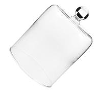 Baluue Cloche en Verre Transparent pour Fleurs Éternelles Couvercle Décoratif 10Cm X 14Cm Protection Délicate pour Fleurs Séchées Accessoires Déco Mariage et Maison