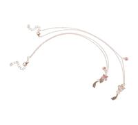 Baluue Collier Amitié Fille Magnétique Alliage Léger avec Pendentif Cœur Renard Doré Fermeture Facile pour Garçon Fille Sensibles Bijou Quotidien pour Meilleures Amies