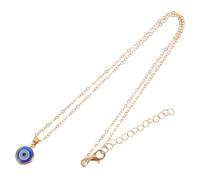 Baluue Collier Œil Protecteur Turc avec Pendentif Amulette Style de Protection pour Cou