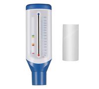 Baluue Compteur De Capacité Vitale Portable Courantomètre Expiratoire Testeur De Fonction Pulmonaire pour Adultes Et Enfants Moniteur De L'Asthme Lecture Instantanée De Débit d'air