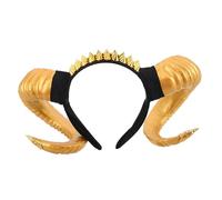 Baluue Corne de Bouc Punk Bandeau de Tête Halloween et Accessoire Gothique Cosplay Adulte pour Fête Mascarade et Photo