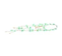 Baluue Couronne de Fleurs pour Femme Bandeau Fleuri Hippie Ajustable Décoré de Perles Tournesols pour Fêtes Festivals