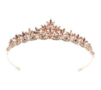 Baluue Couronne De Mariage Brillante Strass Bandeau Élégant Pour Filles Et Mariées Accessoires De Coiffure Pour Cérémonie Et Événements Spéciaux