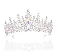 Baluue Couronne De Mariage Strass Pour Filles Diadème Élégant Pour Cérémonie Accessoire De Mariée Brillante Et Confortable