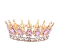 Baluue Couronne De Mariée Élégante Et Vintage En Strass Pour Femme Accessoire De Coiffure Pour Mariage
