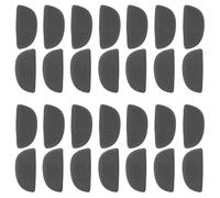 Baluue Coussinets Nasaux pour Lunettes Garçon et Filles, 30 Paires Adhésives Antidérapantes Gris, Coussinets de Nez Doux et Remplaçables pour Monture, Kit de Remplacement pour Usage