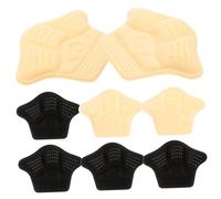 Baluue Coussinets pour Talons Antidérapants 8 Pièces 4 Paires Épaisses et Fines Beige et Noir Semelles Intérieures pour Chaussures Sport et Talons Hauts Prévention Ampoules Confort Pieds
