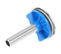 Baluue Couvercle pour Trou de Robinet Évier Acier Inoxydable Bouchon Obturation Pratique pour Lavabo et Évier de Salle de Bain Accessoire de Remplacement Compact et Résistant
