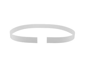 Baluue Diffuseur de Lumière LED Flexible en Acrylique Blanc, Bande Lumineuse Longue et Pliable pour Éclairage D'armoire et Décoration Intérieure Polyvalente
